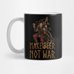 Make Beer Not War - Viking Warrior Mug